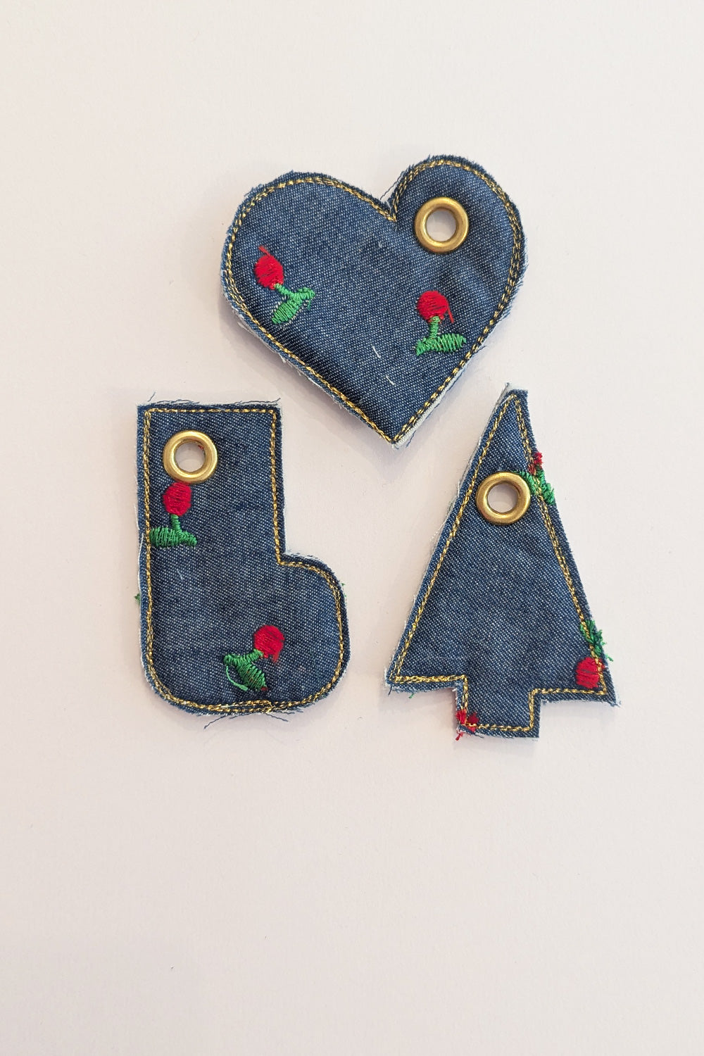 Upcycled Christmas ornaments