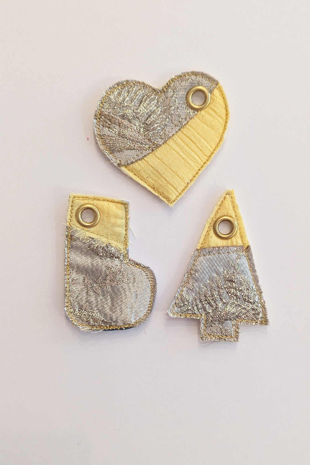 Upcycled Christmas ornaments