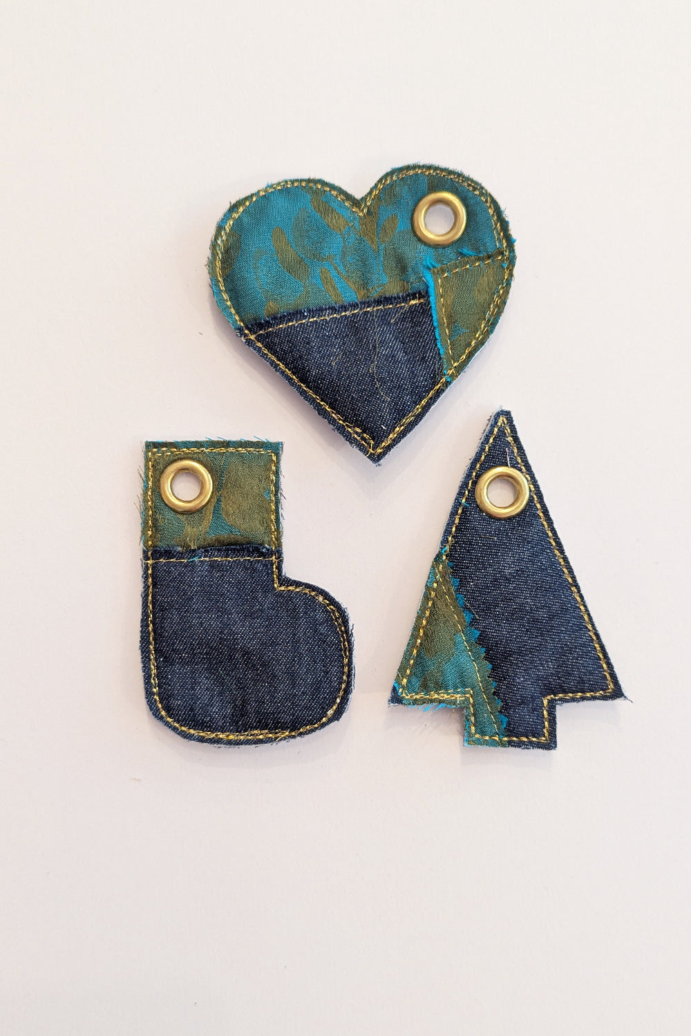 Upcycled Christmas ornaments