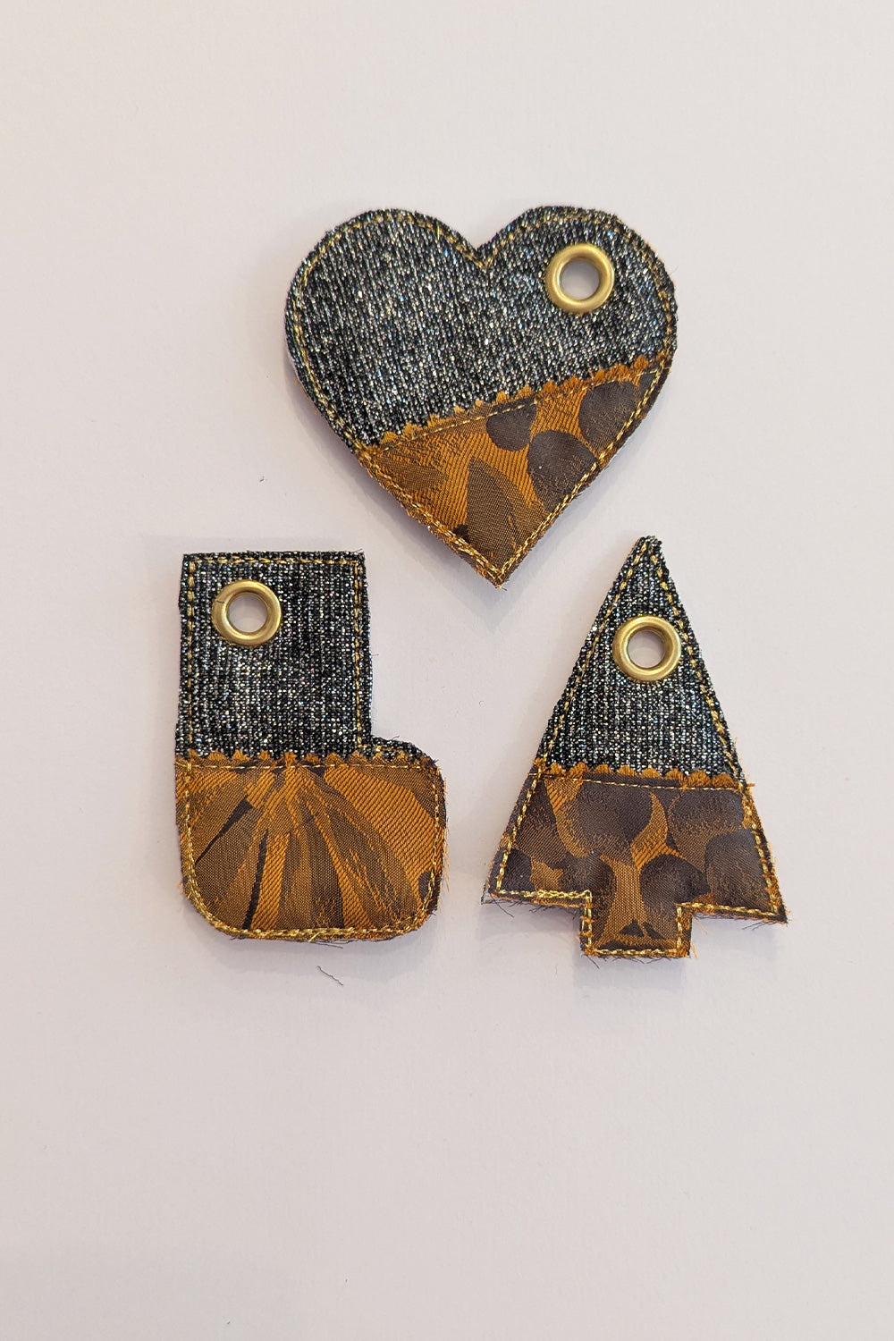 Upcycled Christmas ornaments