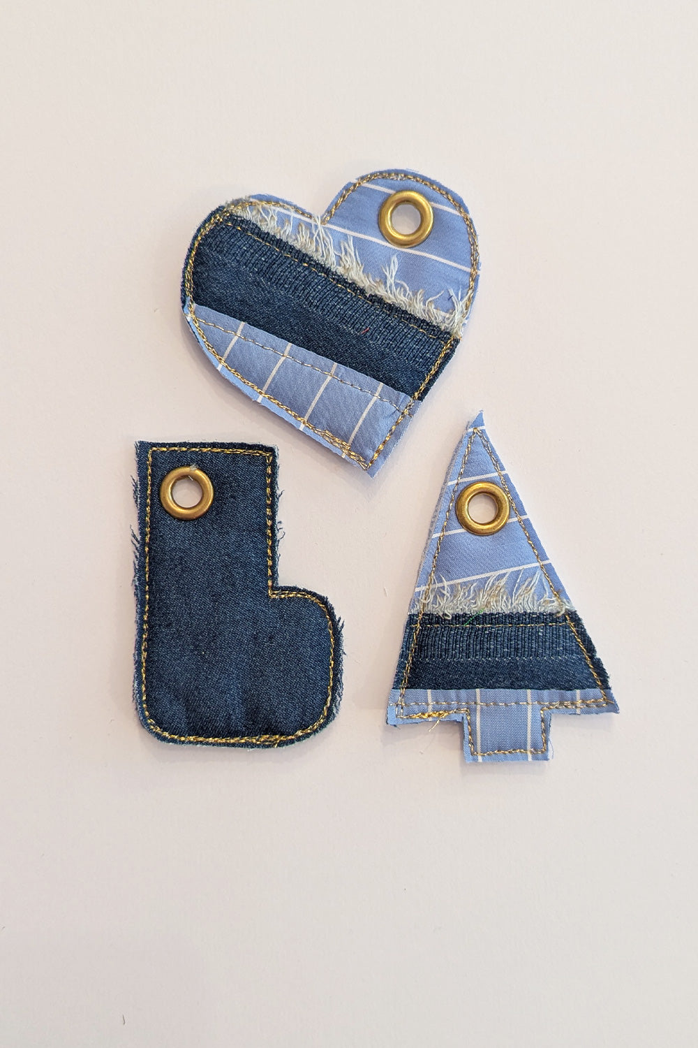 Upcycled Christmas ornaments