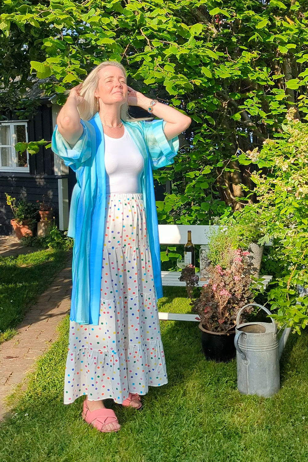 Kalina kimono aqua