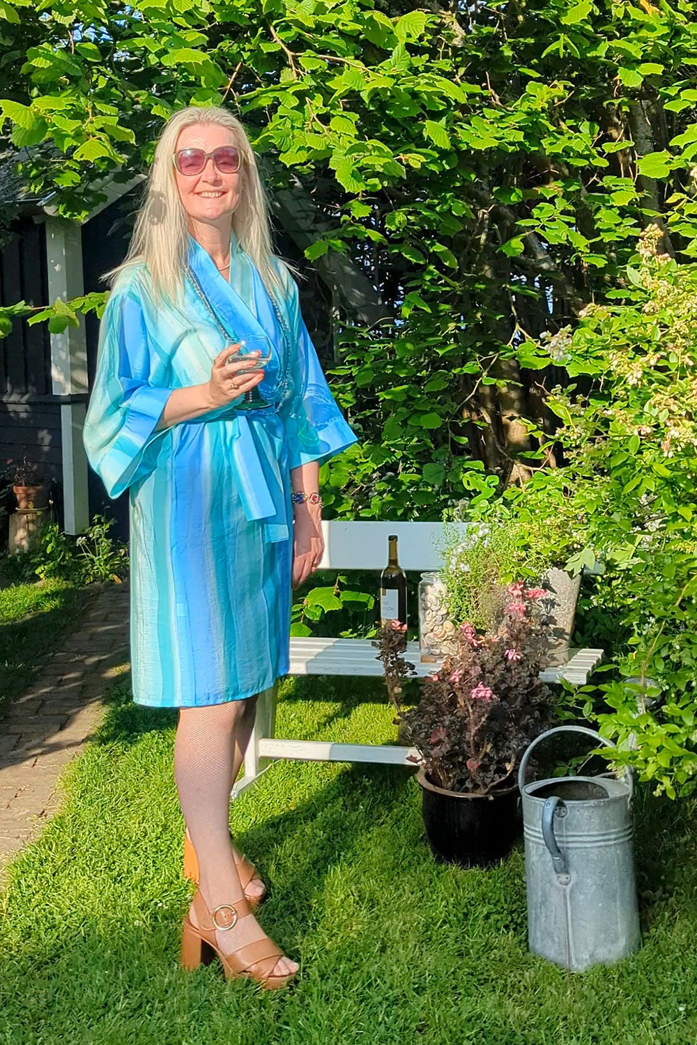Kalina kimono aqua