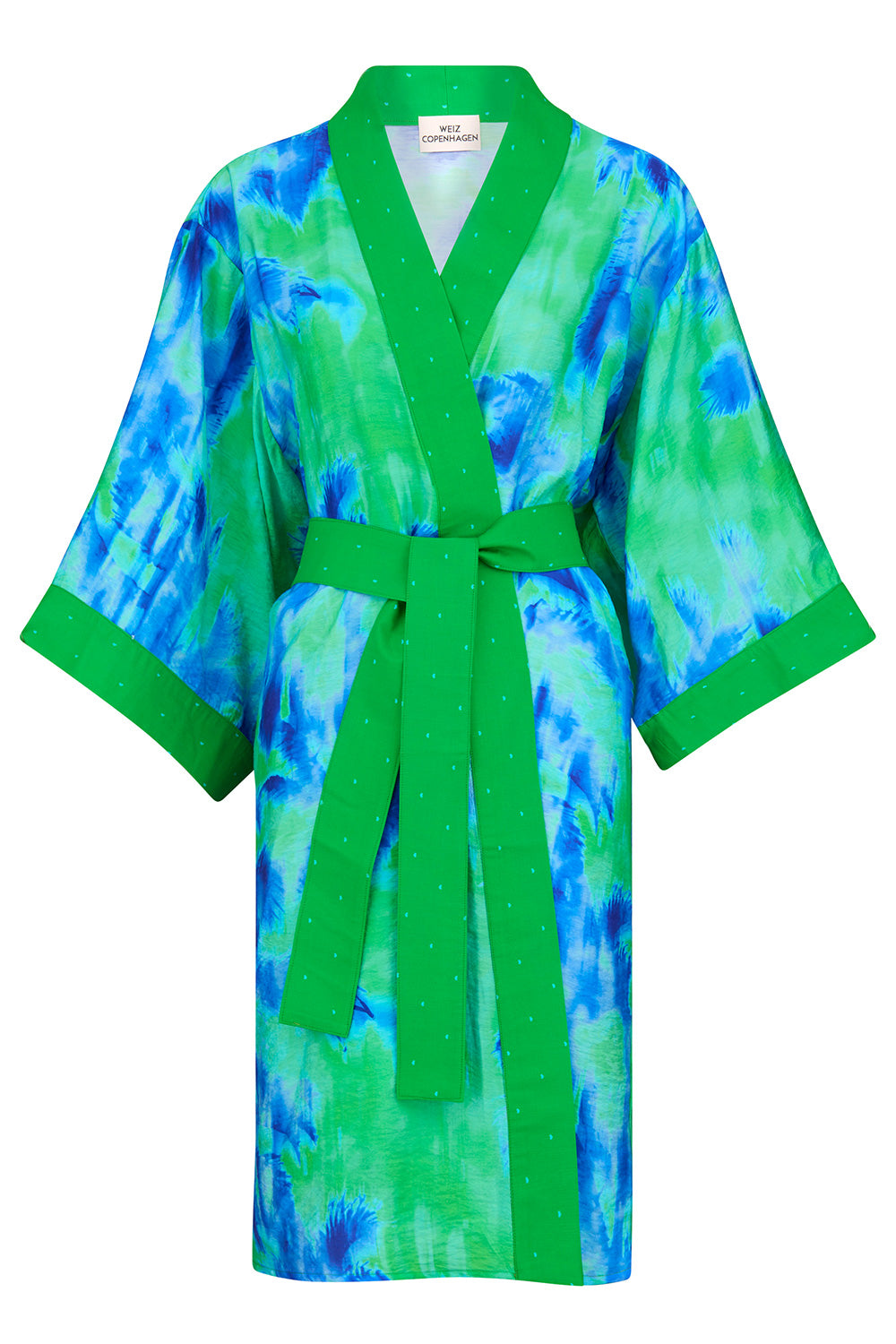 Kalina kimono dress aqua&
