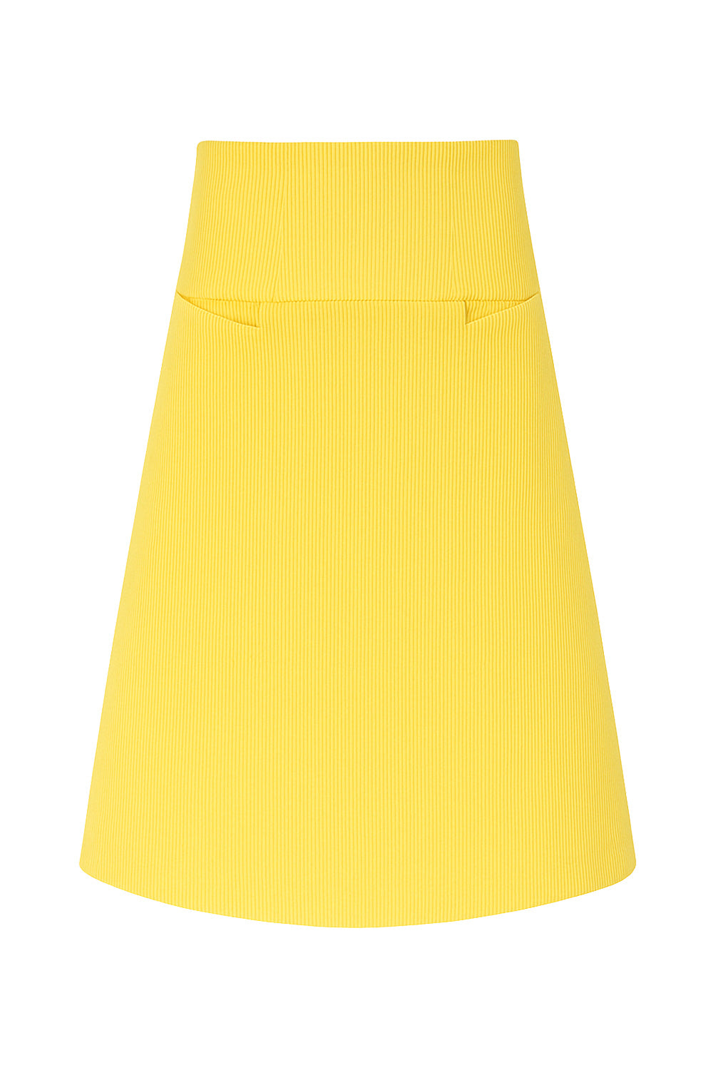 Liva Max skirt yellow corduroy