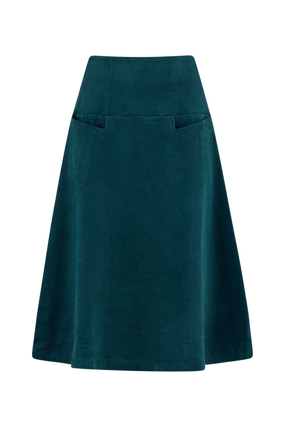 Liva Max skirt petrol corduroy