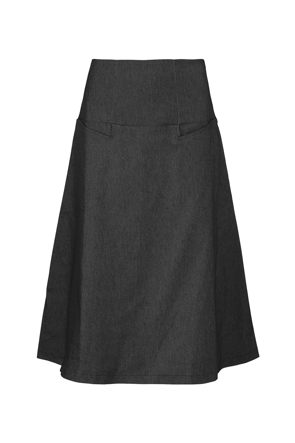 Liva Max skirt black denim