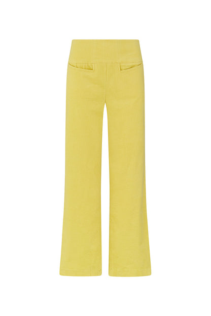 Liva pants yellow corduroy