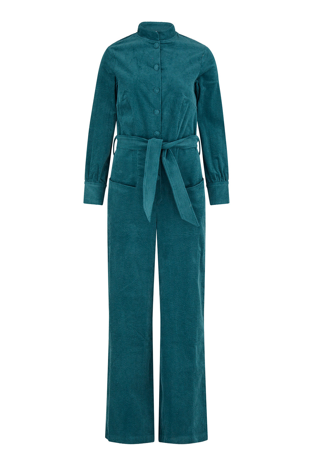 Liva suit petrol corduroy