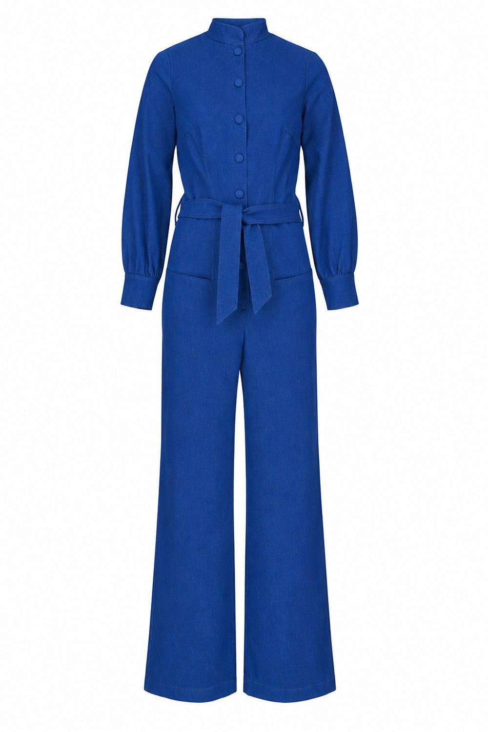 Liva suit clear blue denim