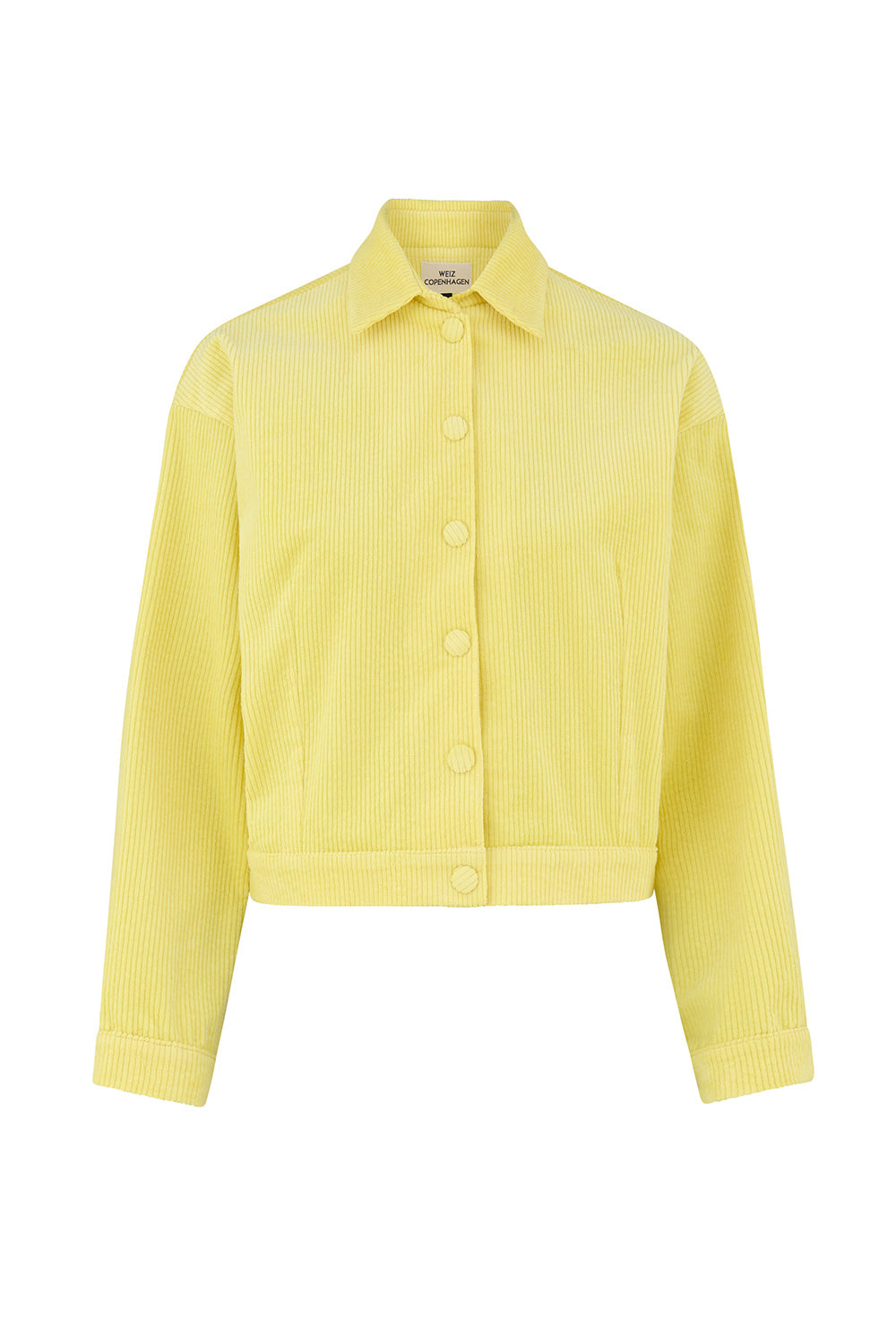 Lizy jacket yellow corduroy