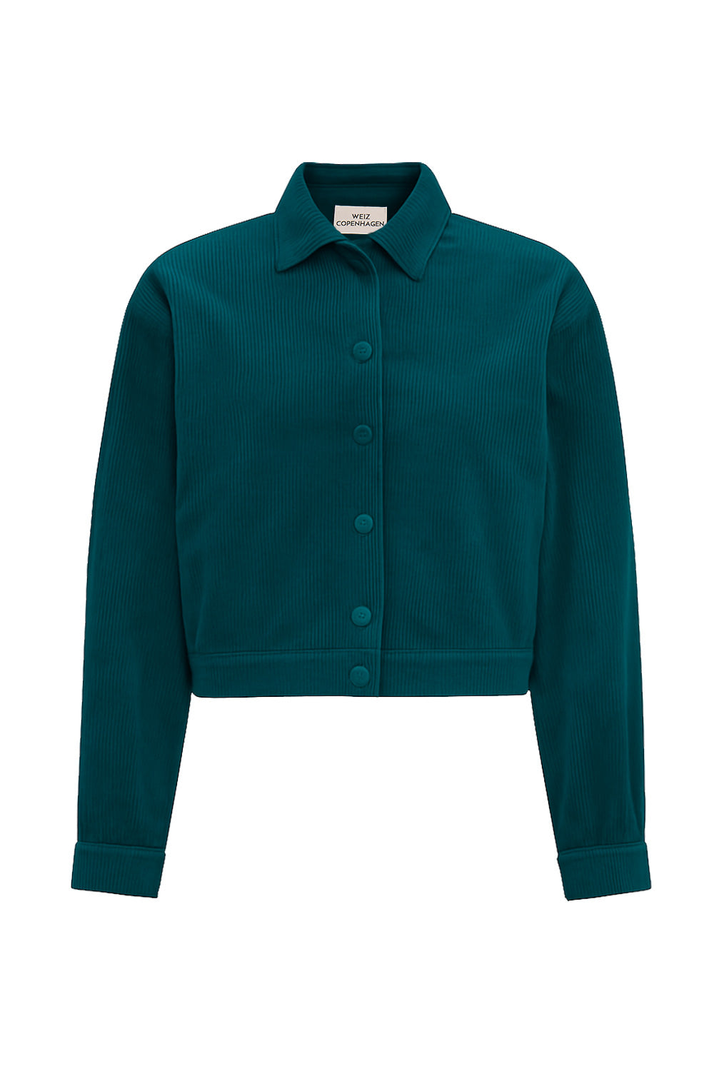Lizy jacket petrol corduroy