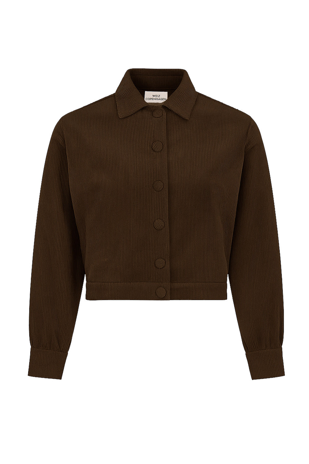 Lizy jacket dark brown corduroy