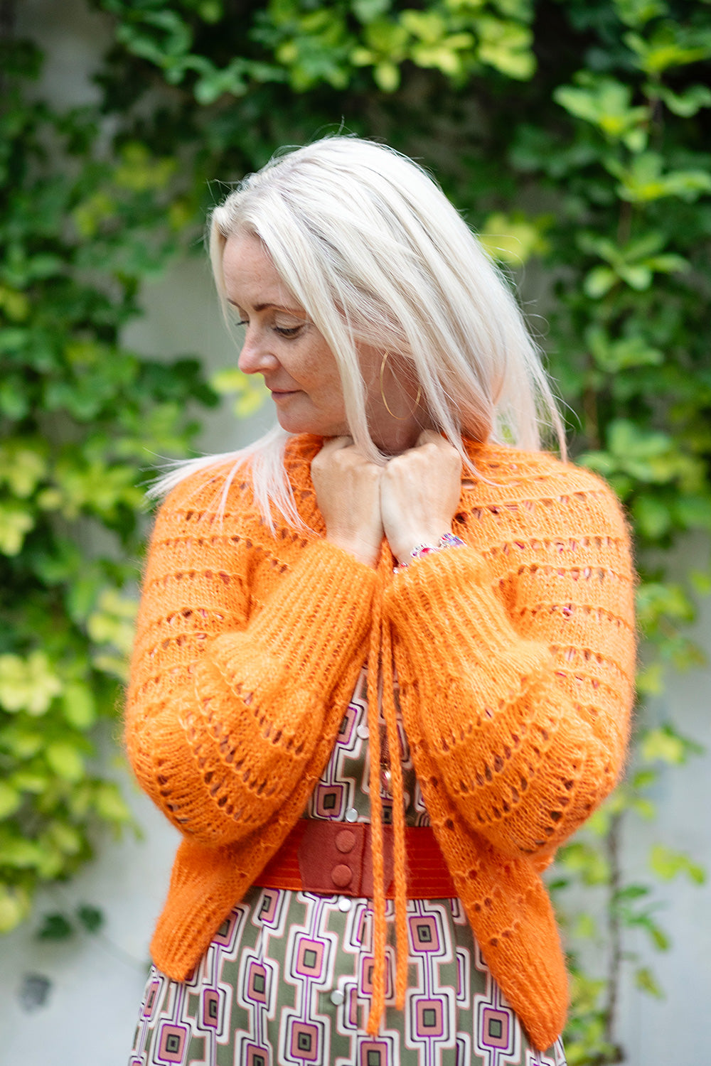 Madi cardigan hand-dyed strikke-kit