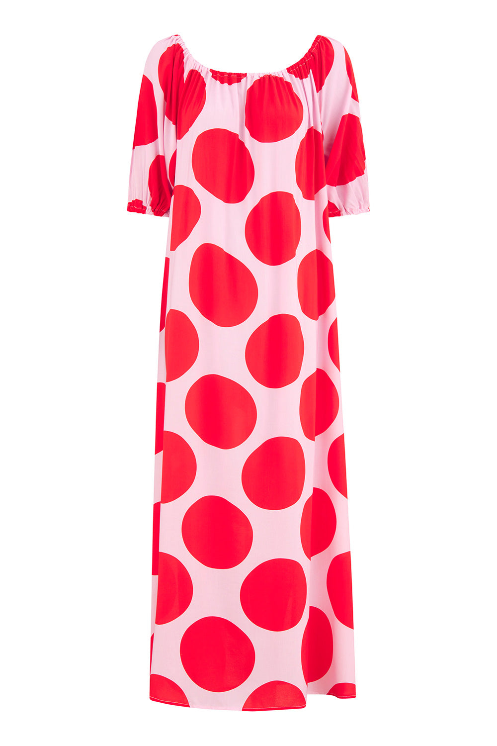 Rigmor Max dress pink &amp; red dots