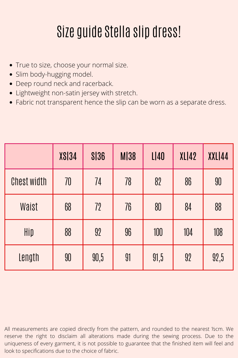 Stella slip dress ecru