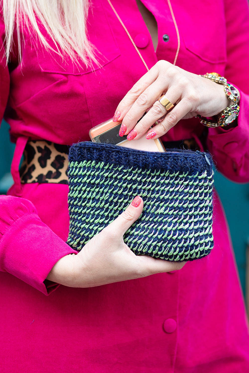 Tivoli purse glimmer edition strikke-kit