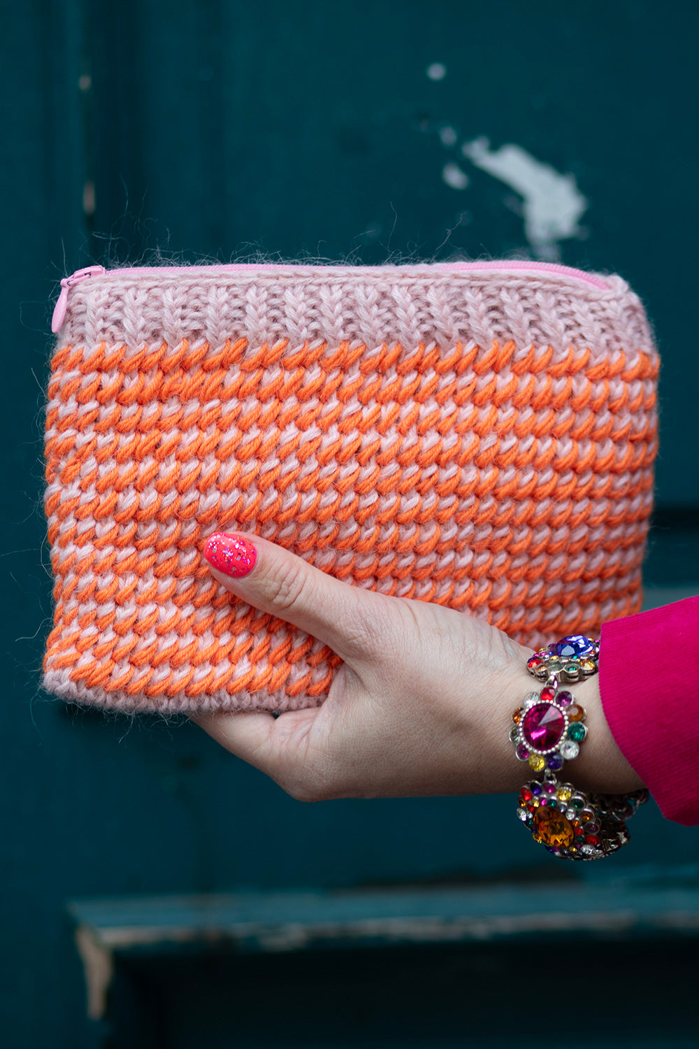 Tivoli purse neon edition strikke-kit