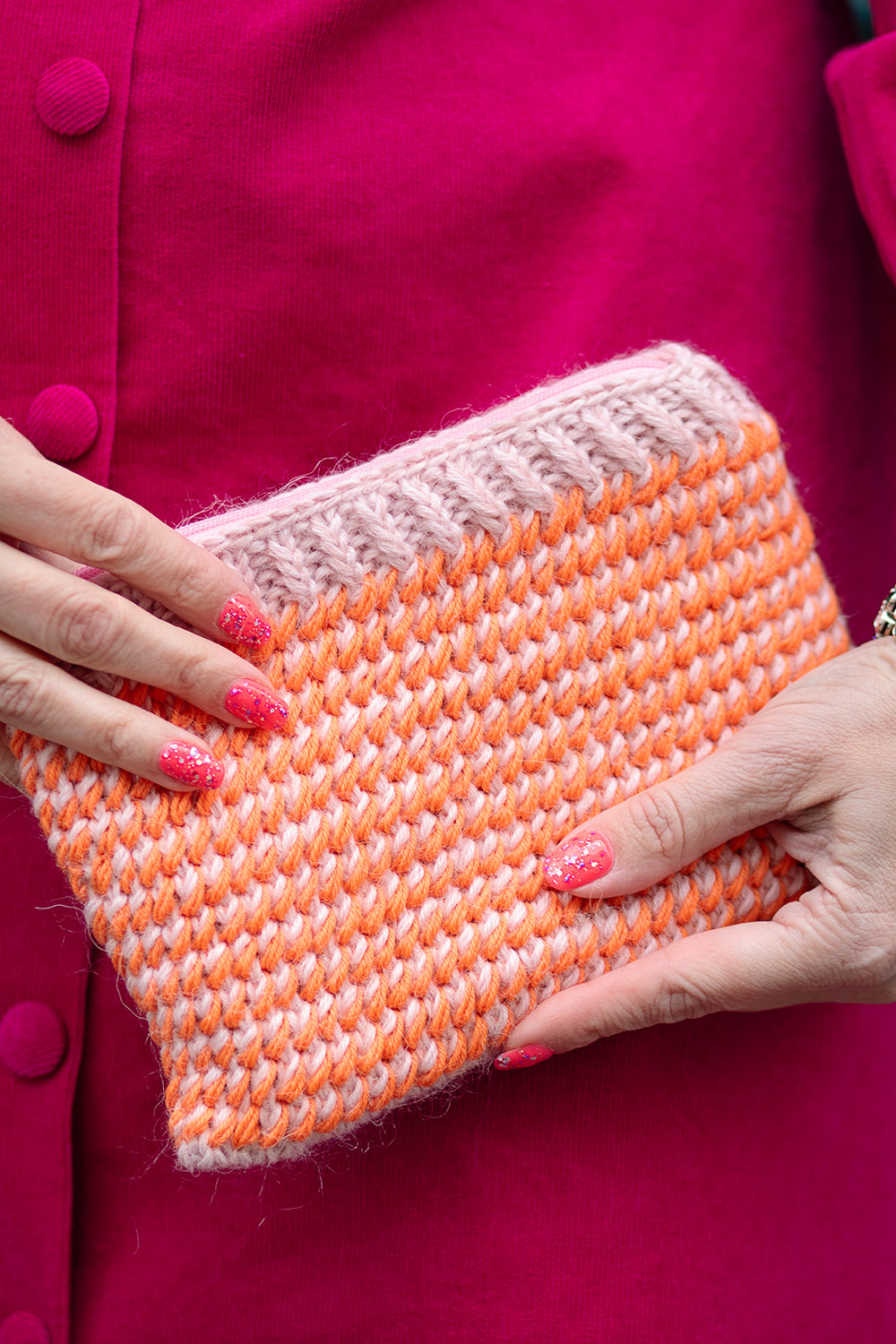 Tivoli purse neon edition strikke-kit