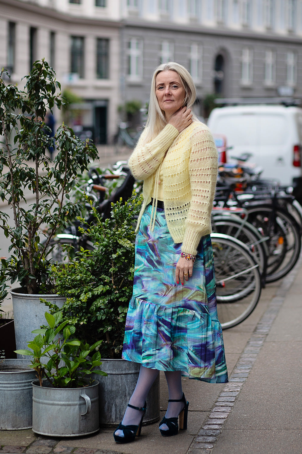 Madi cardigan hand-dyed strikke-kit