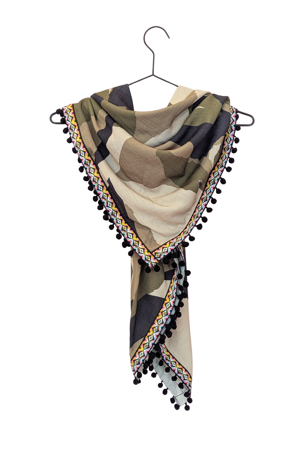 Camouflage scarf
