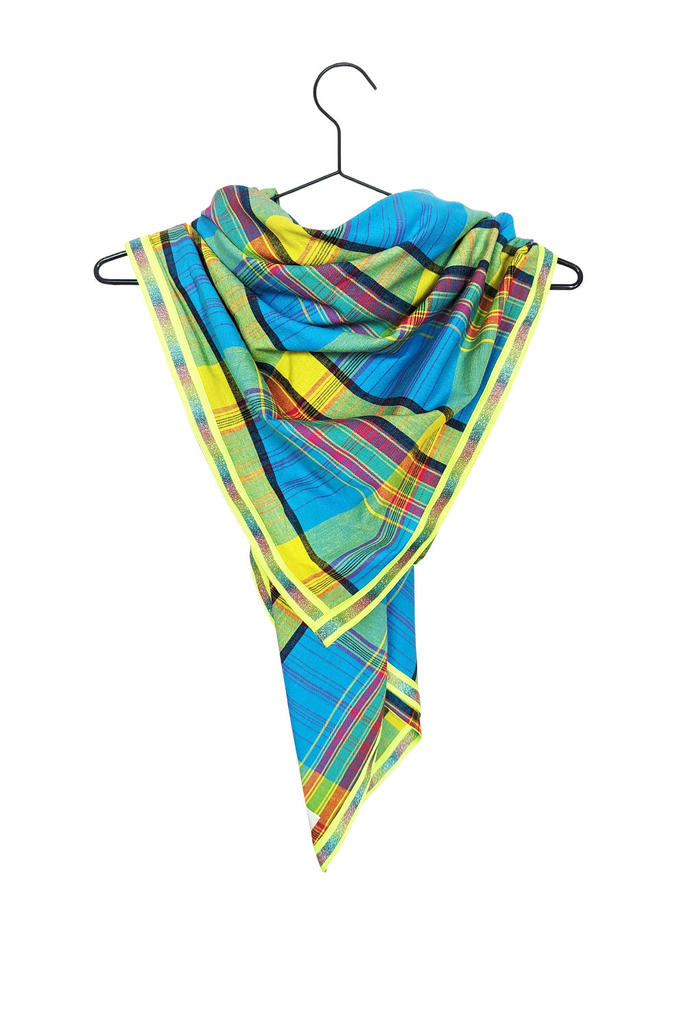 Gents love turquoise scarf