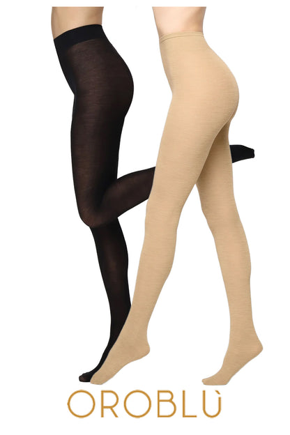 Nives Fine Wool Tights