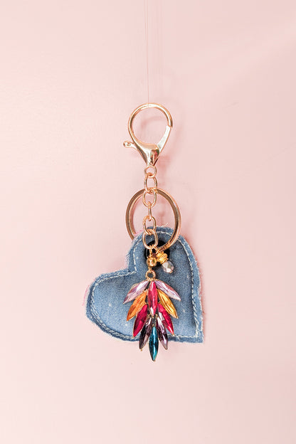 Up-cycled heart charms