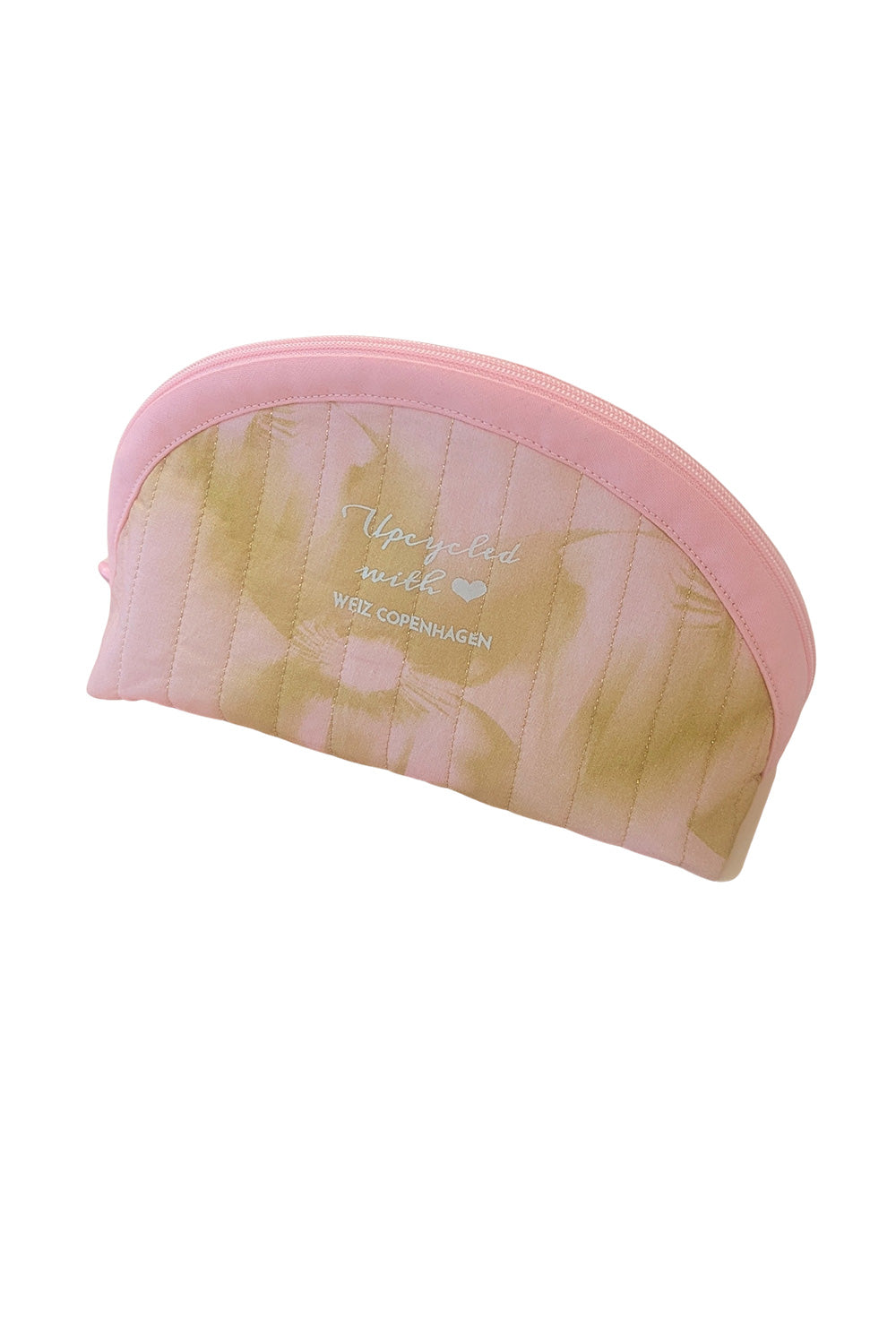 Upcycled mini toiletry bag