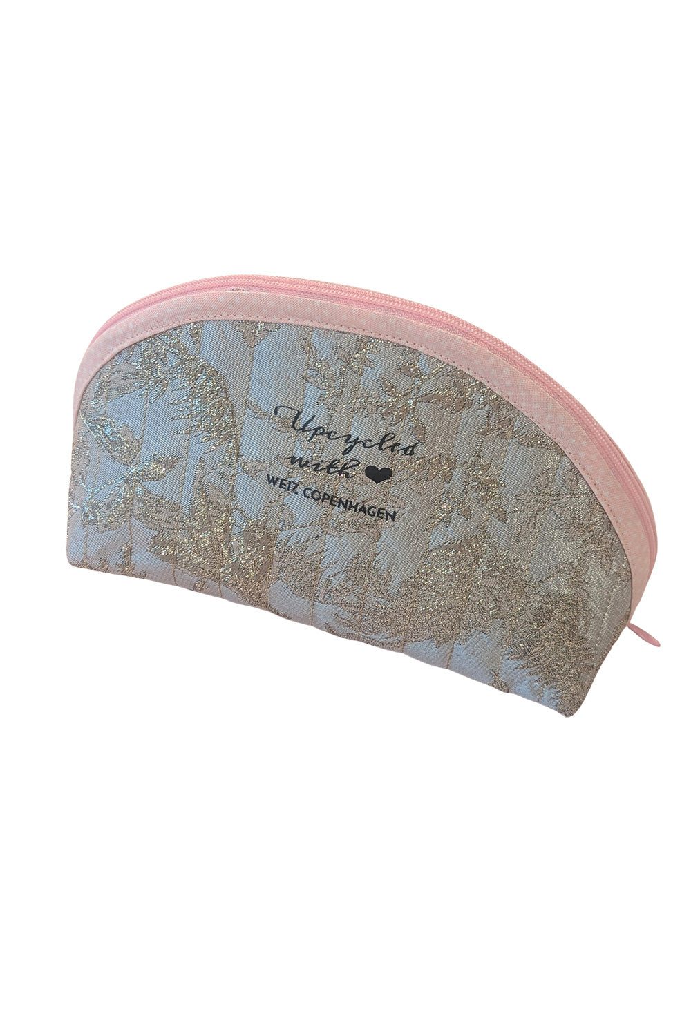 Upcycled mini toiletry bag