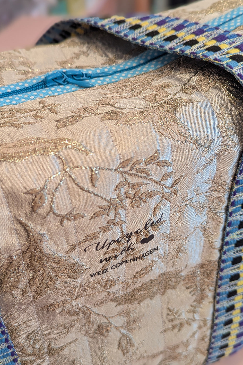 Upcycled weeekend bag