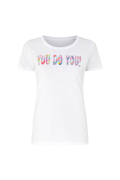 YOU DO YOU T-shirt hvid