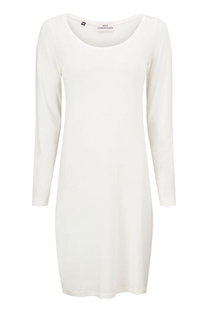 Camilla slip dress ecru