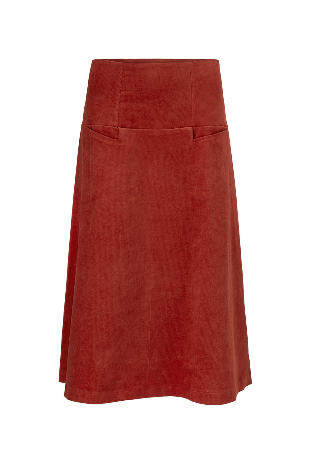 Liva Max skirt rust corduroy