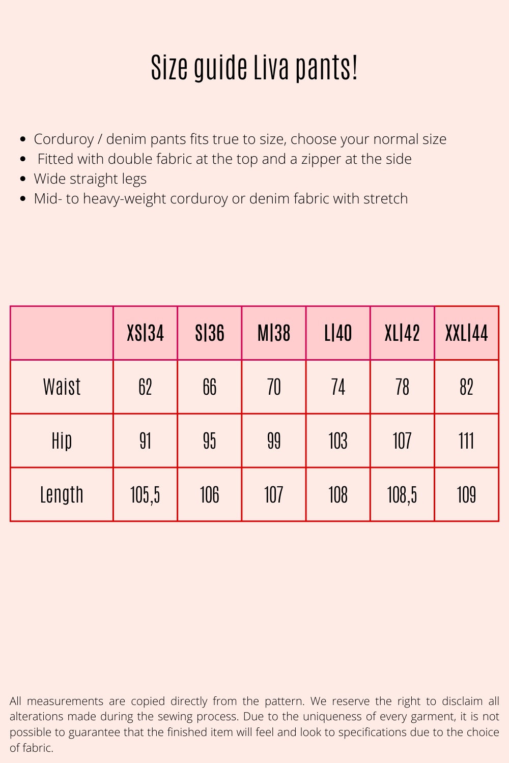 Liva pants light blue denim