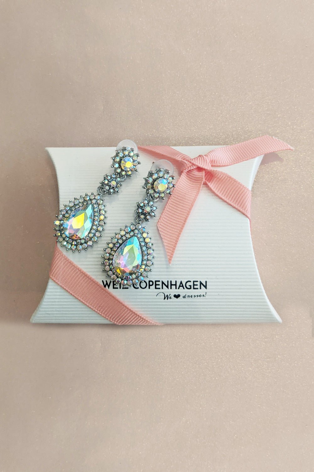 Stones earrings vintage trio