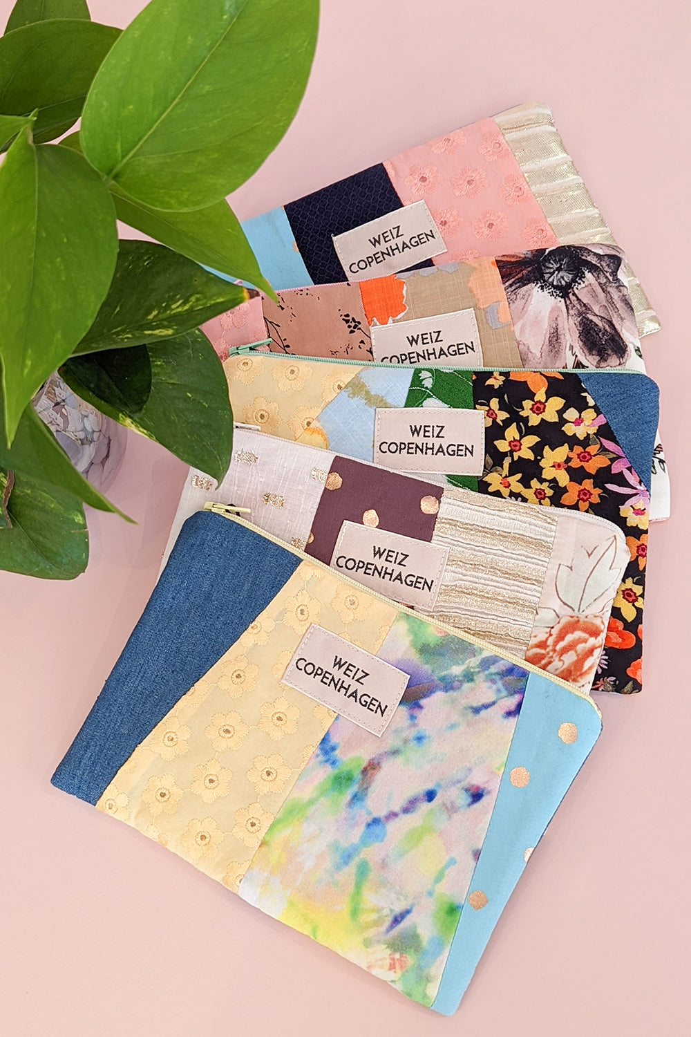 Up-cycled Patch Purses