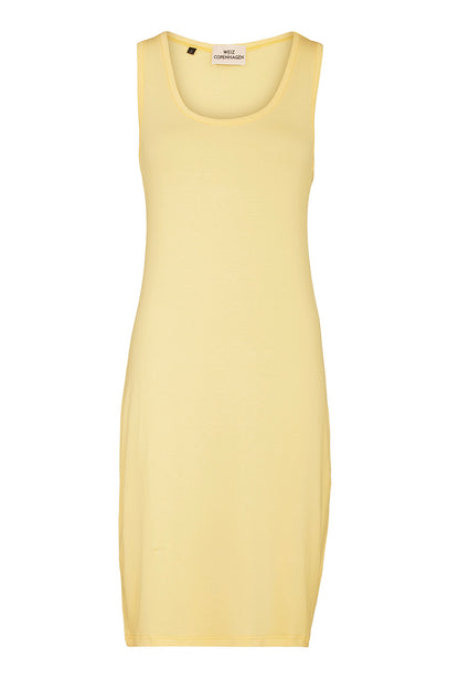 Stella slip dress yellow