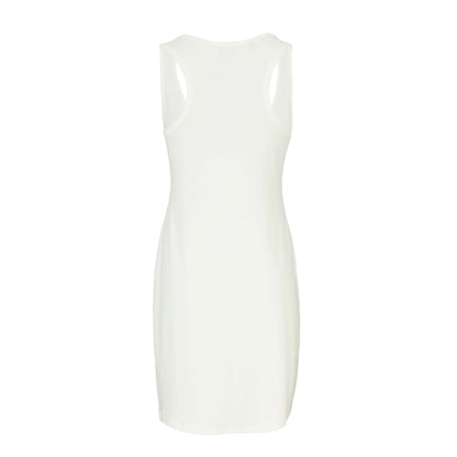 Stella slip dress ecru