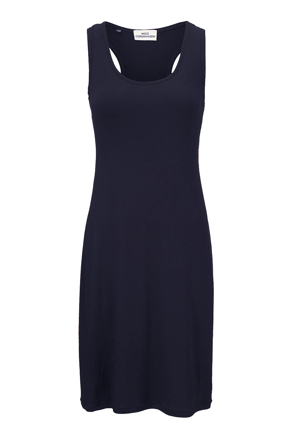 Stella slip dress dark blue