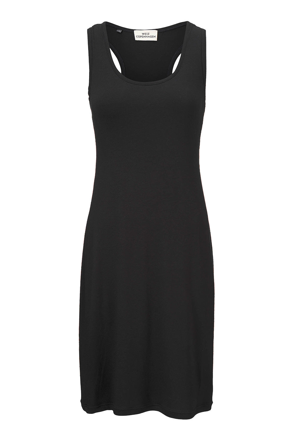 Stella slip dress black