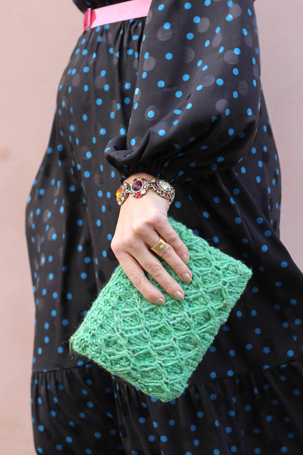 Dagmar purse strikke-kit