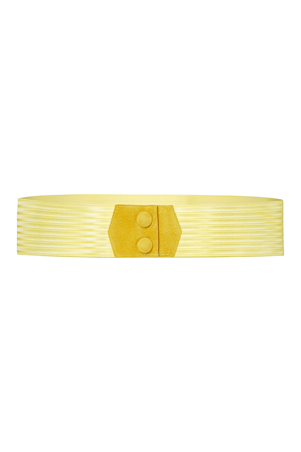 Waist stretch belt light yellow